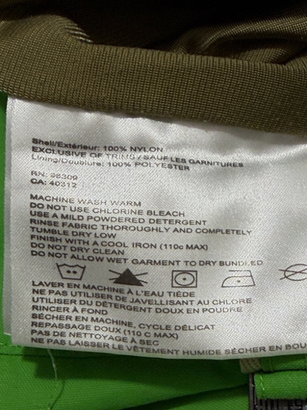 Bonfire Womens Ski Pants Prism Classic Fit Sz Medium Lime Green - Picture 10 of 10